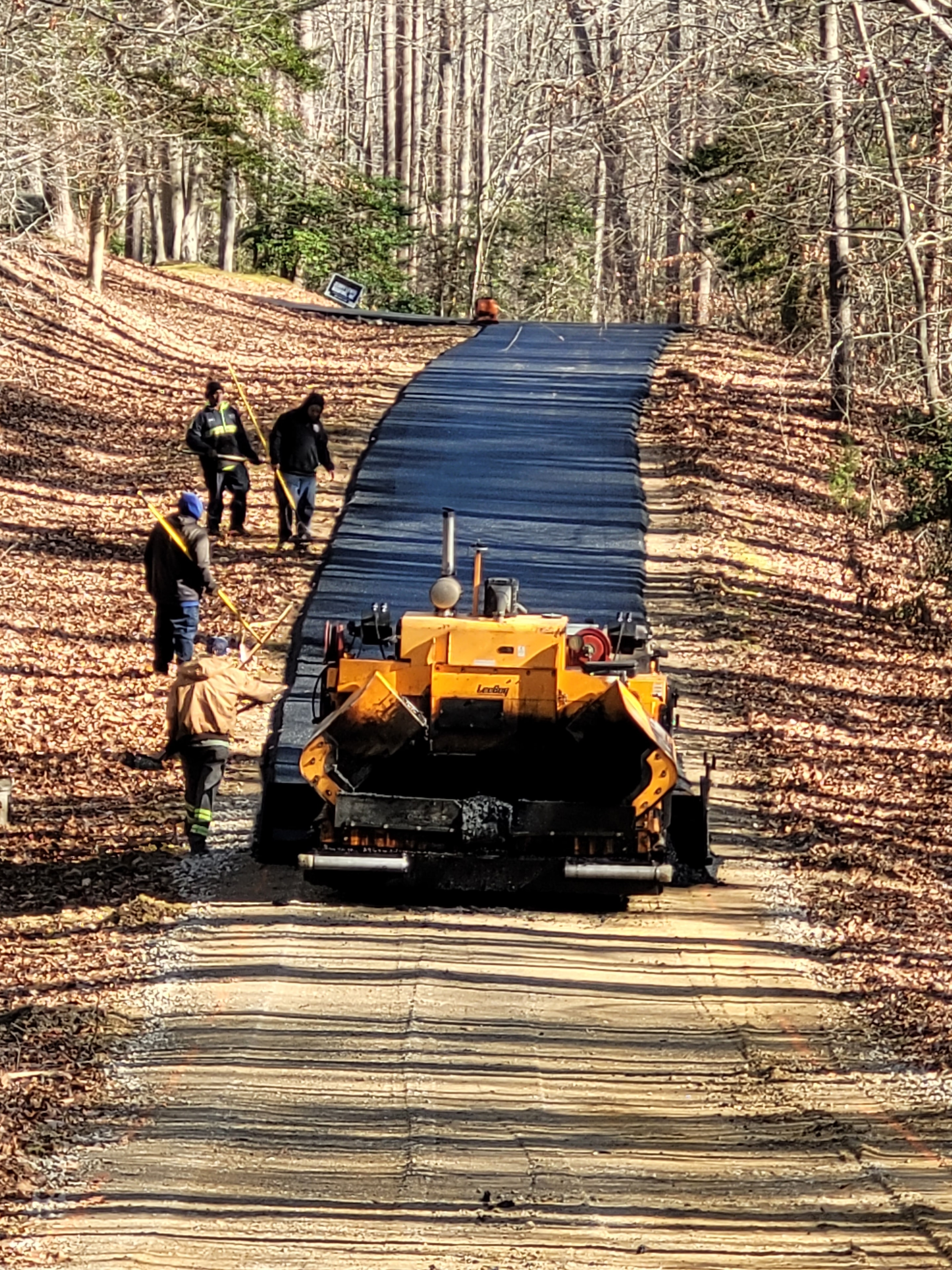 Asphalt Paving Machine — Road Paving, Southern Maryland