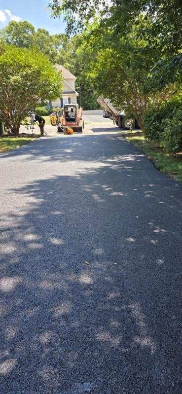Driveway Installation in Progress — King's Grant, La Plata, MD